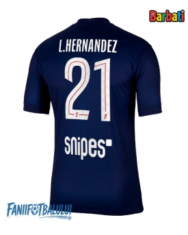 Paris Saint-Germain Lucas Hernandez #21 Tricou Fotbal Replică 2025-26 Barbati Acasa